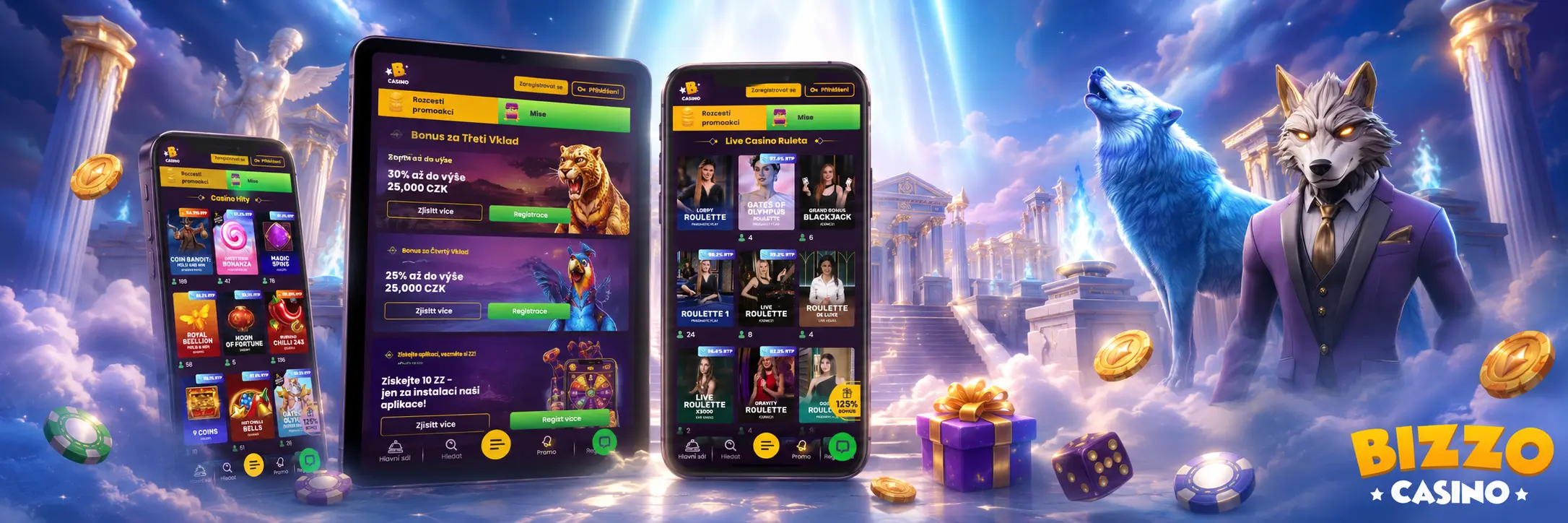 Týdenní akce Bizzo Casino